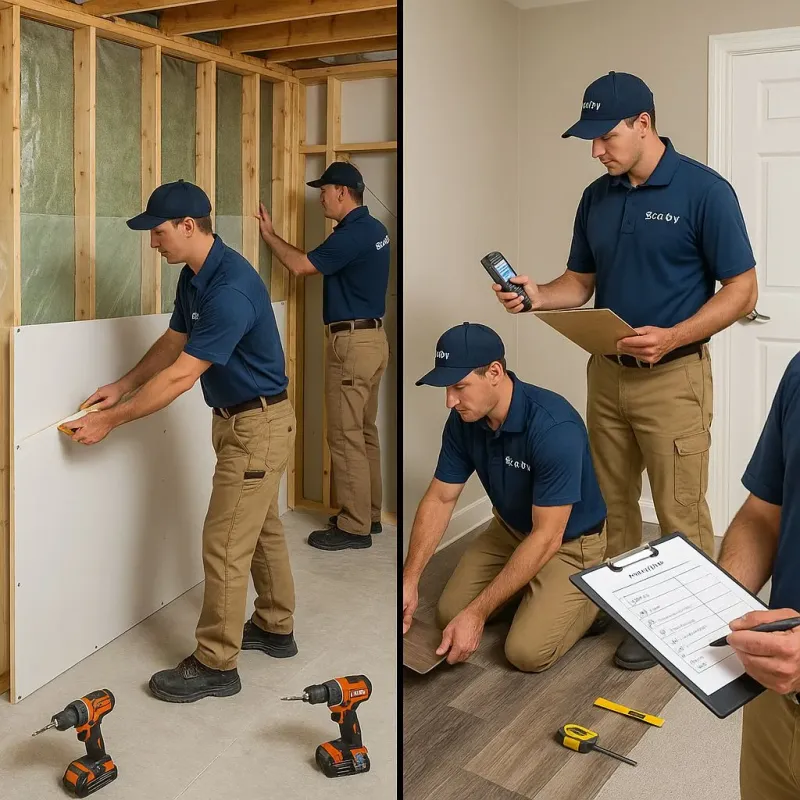Repairs and Reconstruction process in Buckhall, VA